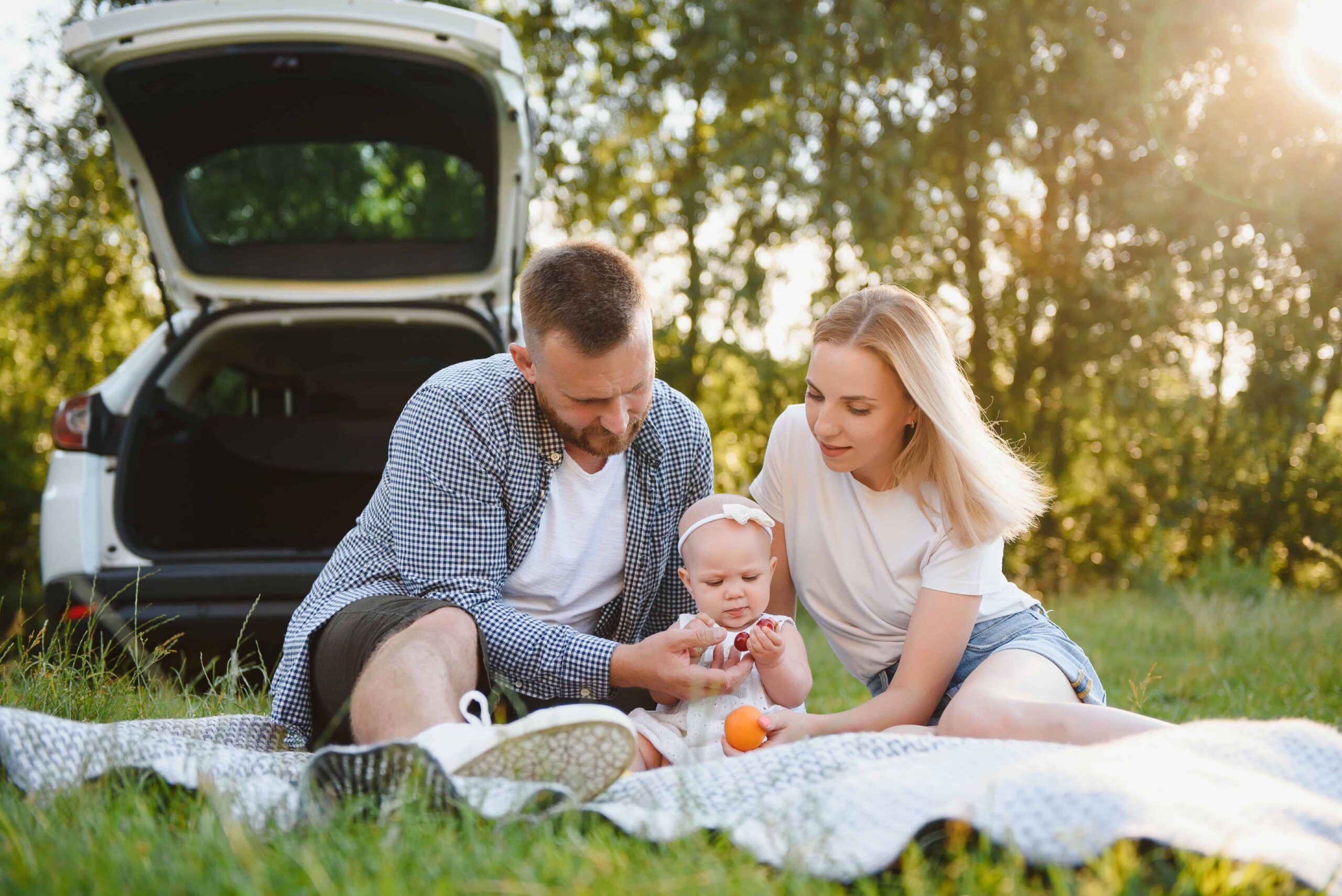 Camping with a baby