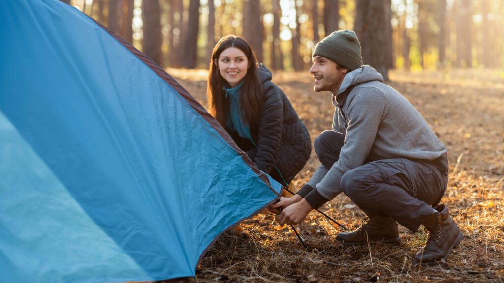 Romantic camping ideas