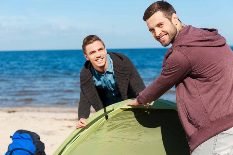 beach camping tips