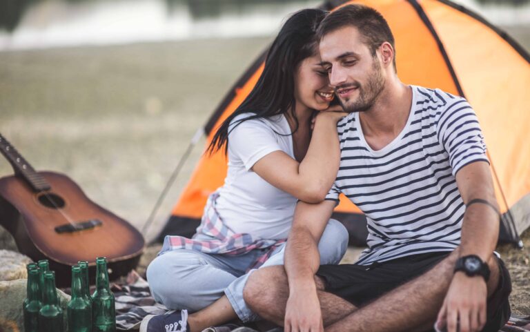 Romantic camping ideas