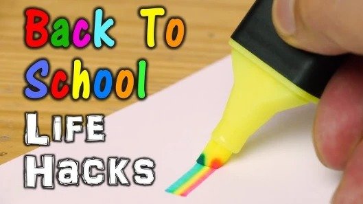 Back-to-School Life Hacks